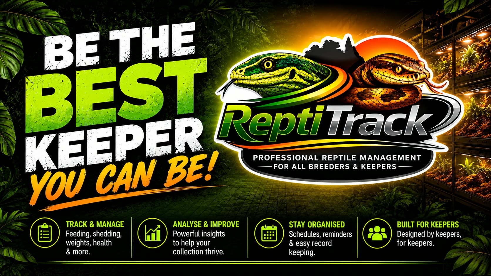 ReptiTrack – Be the Best Keeper You Can Be!